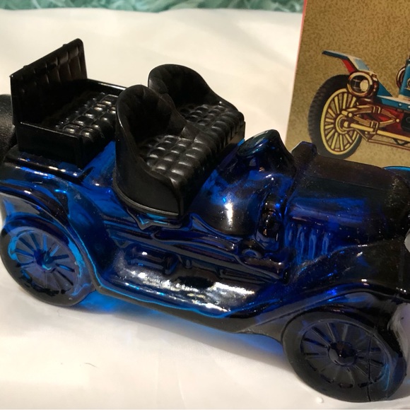 Vintage Avon Stanley Steamer Windjammer bottle and box. Bottle is empty - Picture 2 of 6